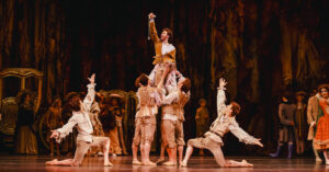 MANON_The Royal Ballet_ROHManon; Francesca Hayward,Des Grieux; Federico Bonelli,Lescaut; Alexander Campbell,His Mistress; Claire Calvert,Monsieur G,M; Christopher Saunder,The Goaler; Gary Avis,Beggar Chief; James Hay,Conductor; Martin Yates,