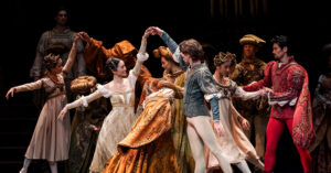 A scene from Romeo and Juliet by Royal Ballet and Opera @ ROH.(Opening 04-03-25)©Tristram Kenton 03-25(3 Raveley Street, LONDON NW5 2HX TEL 0207 267 5550  Mob 07973 617 355)email: tristram@tristramkenton.com