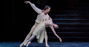 A scene from Romeo and Juliet by Royal Ballet and Opera @ ROH.(Opening 04-03-25)©Tristram Kenton 03-25(3 Raveley Street, LONDON NW5 2HX TEL 0207 267 5550  Mob 07973 617 355)email: tristram@tristramkenton.com
