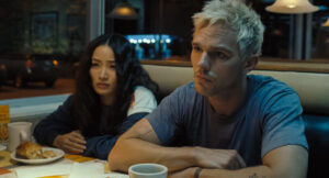 Anna Sawai stars as Emi and Nicholas Hoult as Ryan in HOW TO ROB A BANK, from Amazon MGM Studios.
Photo credit: Courtesy of Amazon MGM Studios
© 2026 Amazon Content Services LLC. All Rights Reserved.